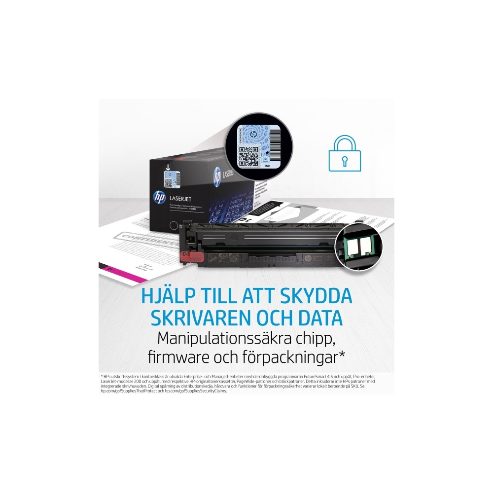Produktbild för HP 651A - magenta - original - LaserJet - tonerkassett (CE343A)