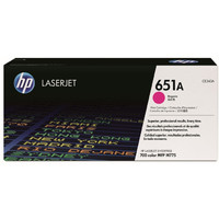 Produktbild för HP 651A - magenta - original - LaserJet - tonerkassett (CE343A)