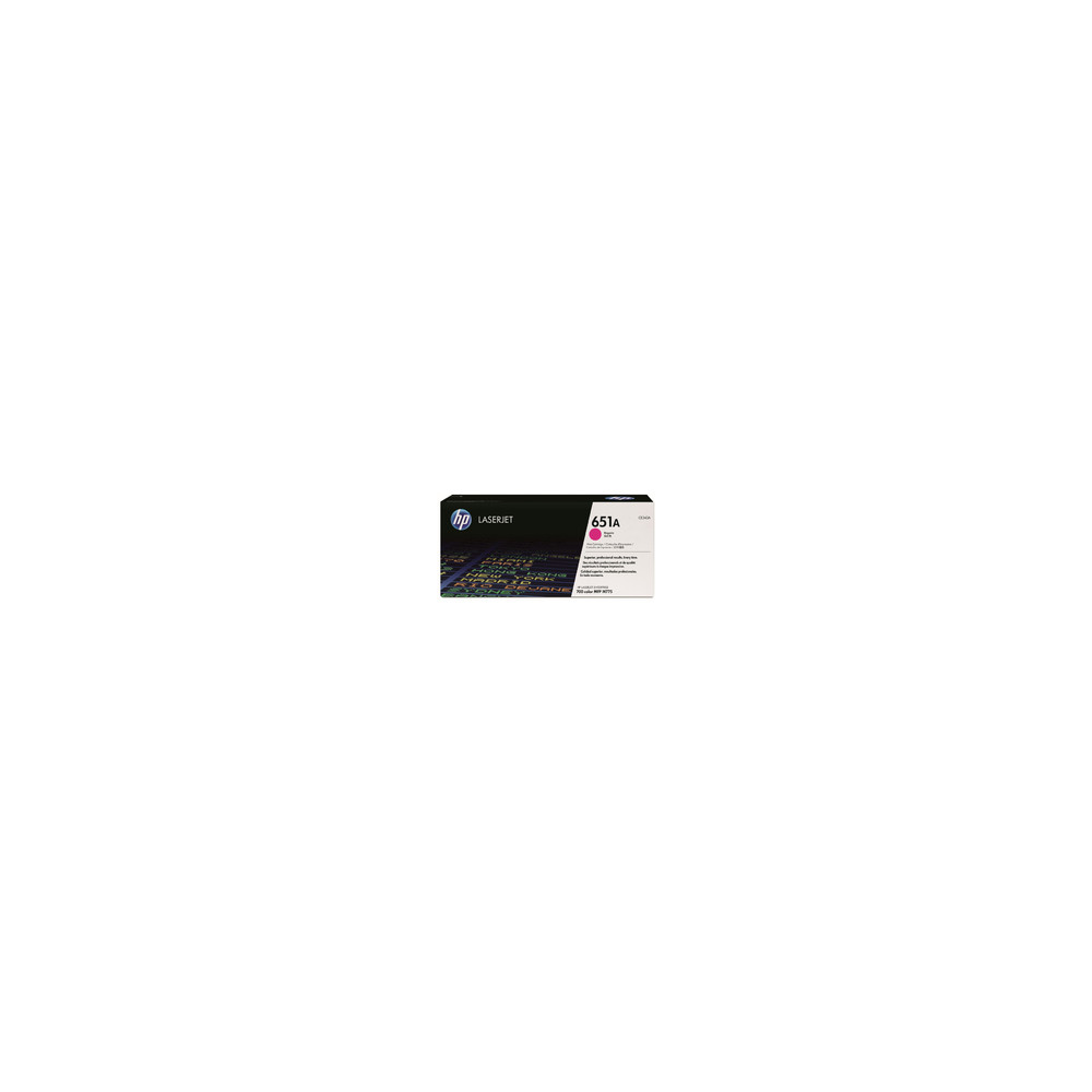 Produktbild för HP 651A - magenta - original - LaserJet - tonerkassett (CE343A)