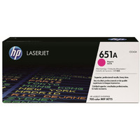 Produktbild för HP 651A - magenta - original - LaserJet - tonerkassett (CE343A)