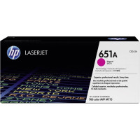 Produktbild för HP 651A - magenta - original - LaserJet - tonerkassett (CE343A)