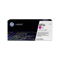 Produktbild för HP 651A - magenta - original - LaserJet - tonerkassett (CE343A)