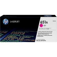 Produktbild för HP 651A - magenta - original - LaserJet - tonerkassett (CE343A)