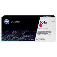Produktbild för HP 651A - magenta - original - LaserJet - tonerkassett (CE343A)