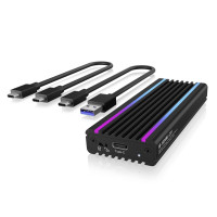 Produktbild för ICY BOX IB-1824ML-C31 - förvaringslåda - M.2 NVMe Card - USB 3.2 (Gen 2)