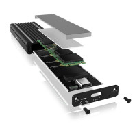 Produktbild för ICY BOX IB-1824ML-C31 - förvaringslåda - M.2 NVMe Card - USB 3.2 (Gen 2)