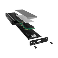 Produktbild för ICY BOX IB-1824ML-C31 - förvaringslåda - M.2 NVMe Card - USB 3.2 (Gen 2)