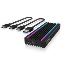 Produktbild för ICY BOX IB-1824ML-C31 - förvaringslåda - M.2 NVMe Card - USB 3.2 (Gen 2)