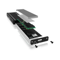 Produktbild för ICY BOX IB-1824ML-C31 - förvaringslåda - M.2 NVMe Card - USB 3.2 (Gen 2)
