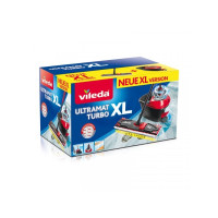 Produktbild för Vileda Ultramat Turbo XL, Laminat, Klinkers, Trä, Torr&våt,...