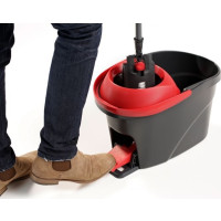 Produktbild för Vileda Ultramat Turbo XL, Laminat, Klinkers, Trä, Torr&våt,...