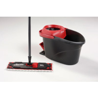 Produktbild för Vileda Ultramat Turbo XL, Laminat, Klinkers, Trä, Torr&våt,...