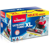 Produktbild för Vileda Ultramat Turbo XL, Laminat, Klinkers, Trä, Torr&våt,...