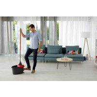 Produktbild för Vileda Ultramat Turbo XL, Laminat, Klinkers, Trä, Torr&våt,...