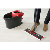 Produktbild för Vileda Ultramat Turbo XL, Laminat, Klinkers, Trä, Torr&våt,...