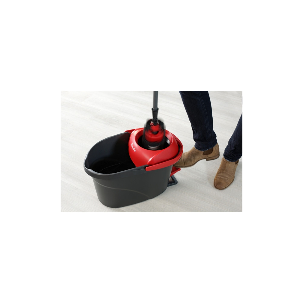 Produktbild för Vileda Ultramat Turbo XL, Laminat, Klinkers, Trä, Torr&våt,...