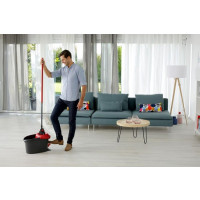 Produktbild för Vileda Ultramat Turbo XL, Laminat, Klinkers, Trä, Torr&våt,...