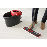 Produktbild för Vileda Ultramat Turbo XL, Laminat, Klinkers, Trä, Torr&våt,...