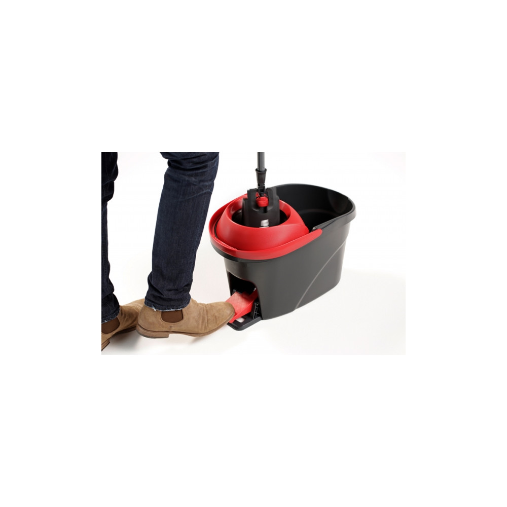 Produktbild för Vileda Ultramat Turbo XL, Laminat, Klinkers, Trä, Torr&våt,...