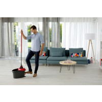 Produktbild för Vileda Ultramat Turbo XL, Laminat, Klinkers, Trä, Torr&våt,...
