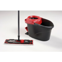 Produktbild för Vileda Ultramat Turbo XL, Laminat, Klinkers, Trä, Torr&våt,...