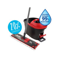 Produktbild för Vileda Ultramat Turbo XL, Laminat, Klinkers, Trä, Torr&våt,...