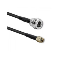 Produktbild för Qoltec antennkabel - svart