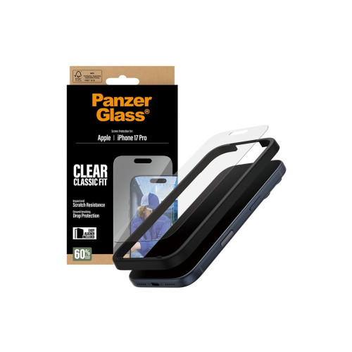 PanzerGlass PanzerGlass - skärmskydd för mobiltelefon - klassisk passform med EasyAligner