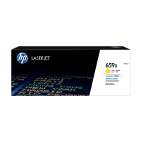 Produktbild för HP 659X - gul - original - LaserJet - tonerkassett (W2012X)
