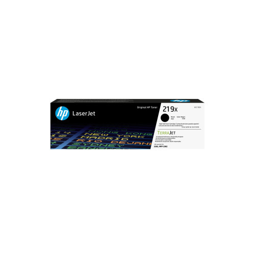 HP HP 219X - Lång livslängd - svart - original - LaserJet - tonerkassett (W2190X)