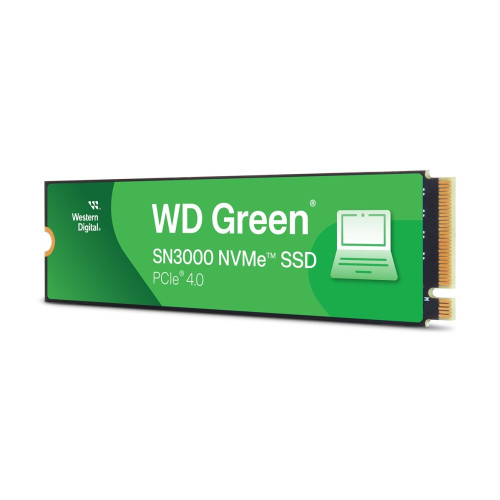 Western Digital WD Green SN3000 WDS500G4G0E-00CPS0 - SSD - 500 GB - PCIe 4.0 x4 (NVMe)