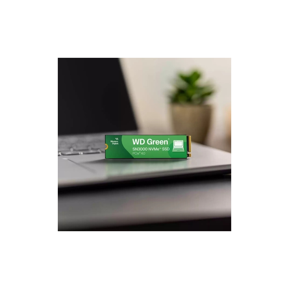 Produktbild för WD Green SN3000 WDS500G4G0E-00CPS0 - SSD - 500 GB - PCIe 4.0 x4 (NVMe)