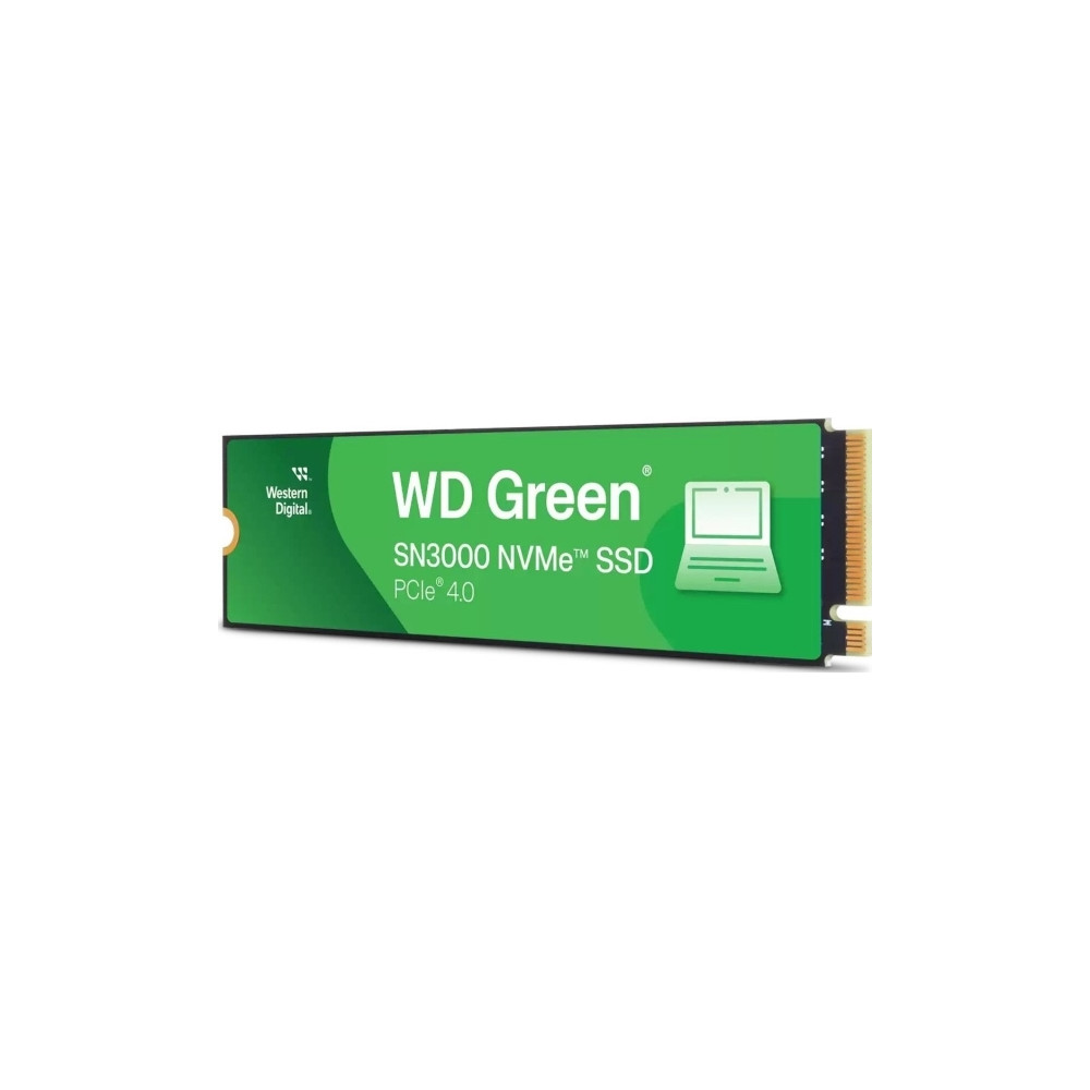 Produktbild för WD Green SN3000 WDS500G4G0E-00CPS0 - SSD - 500 GB - PCIe 4.0 x4 (NVMe)