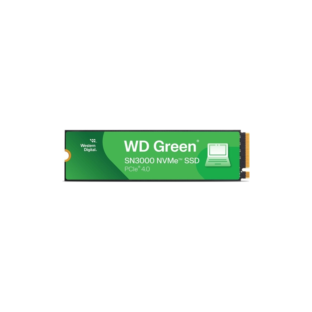 Produktbild för WD Green SN3000 WDS500G4G0E-00CPS0 - SSD - 500 GB - PCIe 4.0 x4 (NVMe)