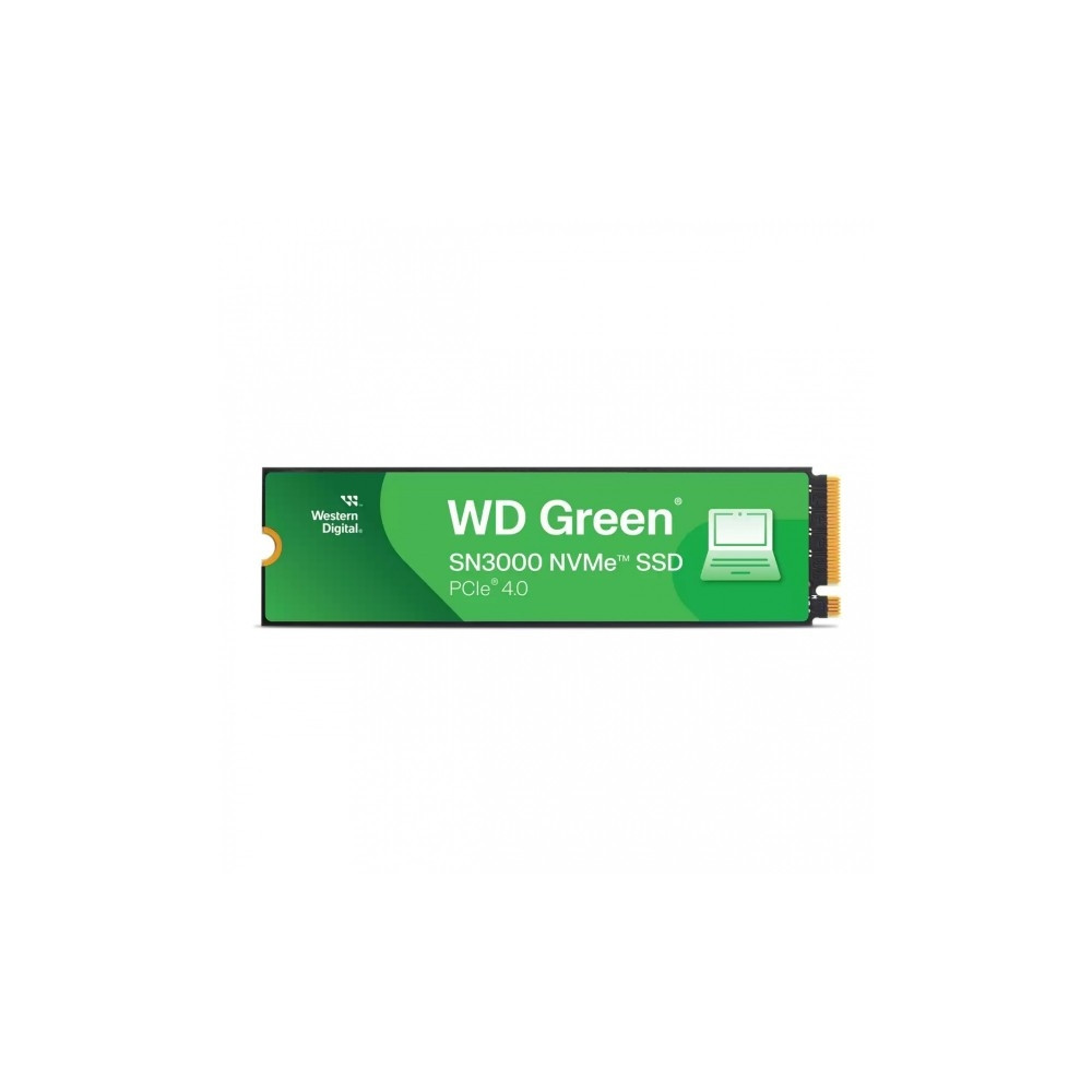 Produktbild för WD Green SN3000 WDS500G4G0E-00CPS0 - SSD - 500 GB - PCIe 4.0 x4 (NVMe)