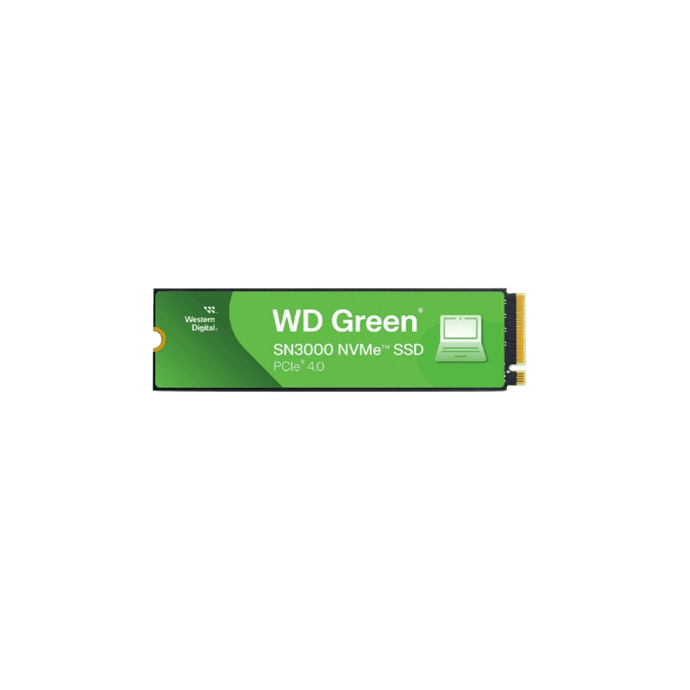 Produktbild för WD Green SN3000 WDS500G4G0E-00CPS0 - SSD - 500 GB - PCIe 4.0 x4 (NVMe)