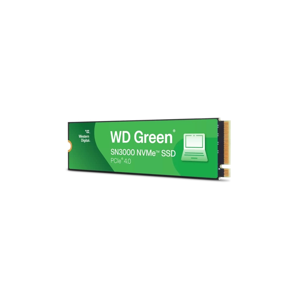 Produktbild för WD Green SN3000 WDS500G4G0E-00CPS0 - SSD - 500 GB - PCIe 4.0 x4 (NVMe)