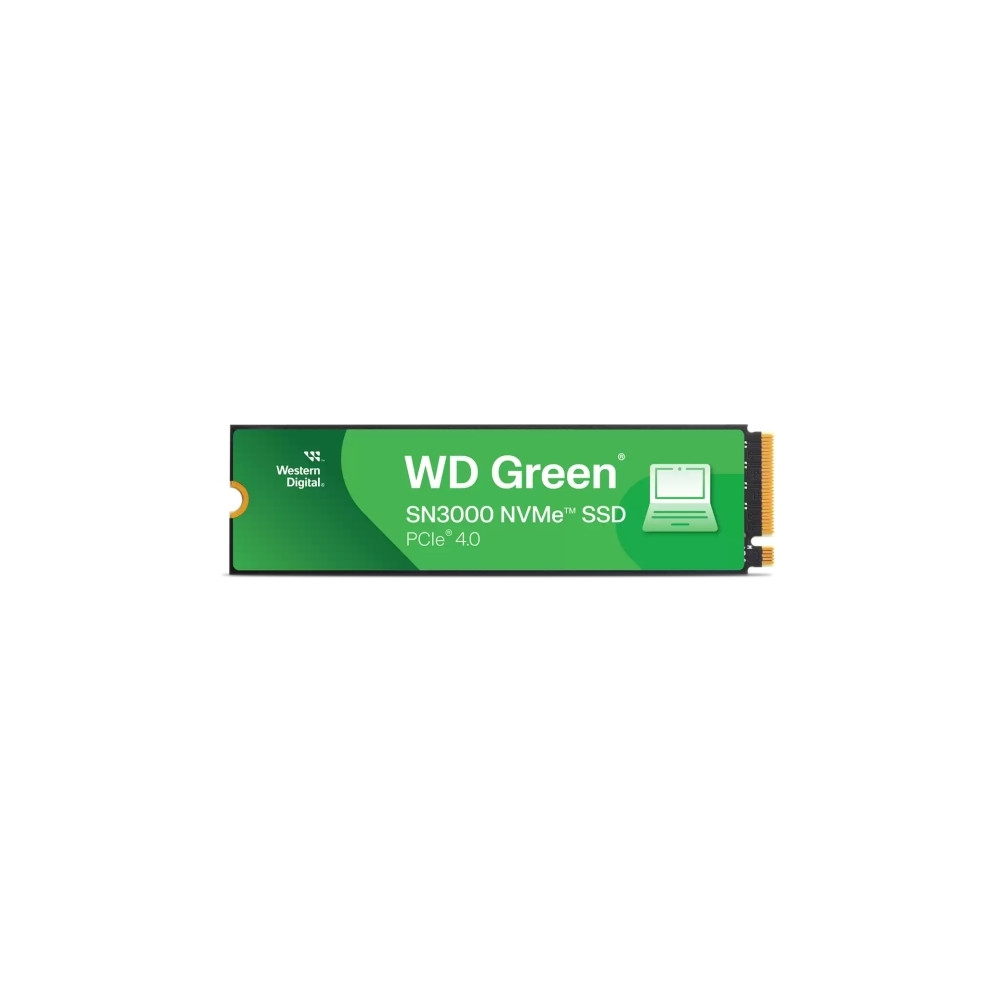 Produktbild för WD Green SN3000 WDS500G4G0E-00CPS0 - SSD - 500 GB - PCIe 4.0 x4 (NVMe)