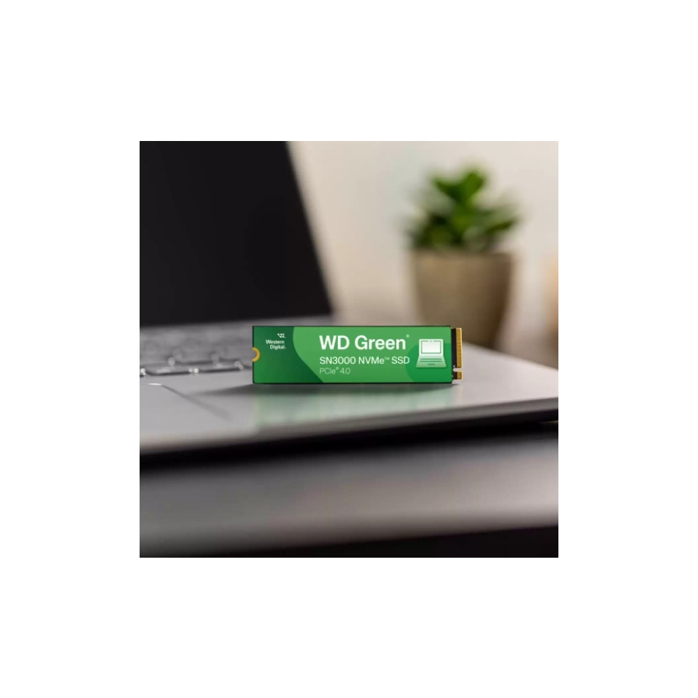 Produktbild för WD Green SN3000 WDS500G4G0E-00CPS0 - SSD - 500 GB - PCIe 4.0 x4 (NVMe)