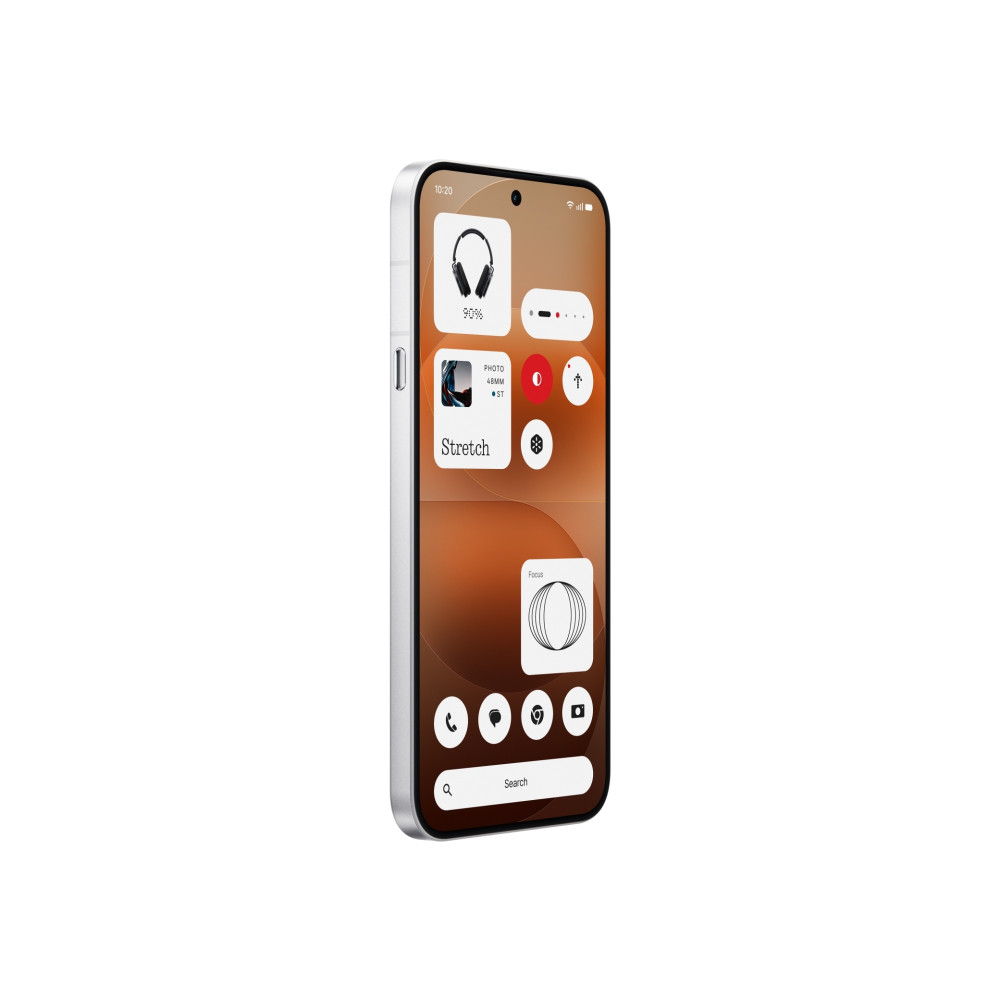 Produktbild för Nothing Phone (4a) Pro - silver - 5G pekskärmsmobil - 128 GB - GSM