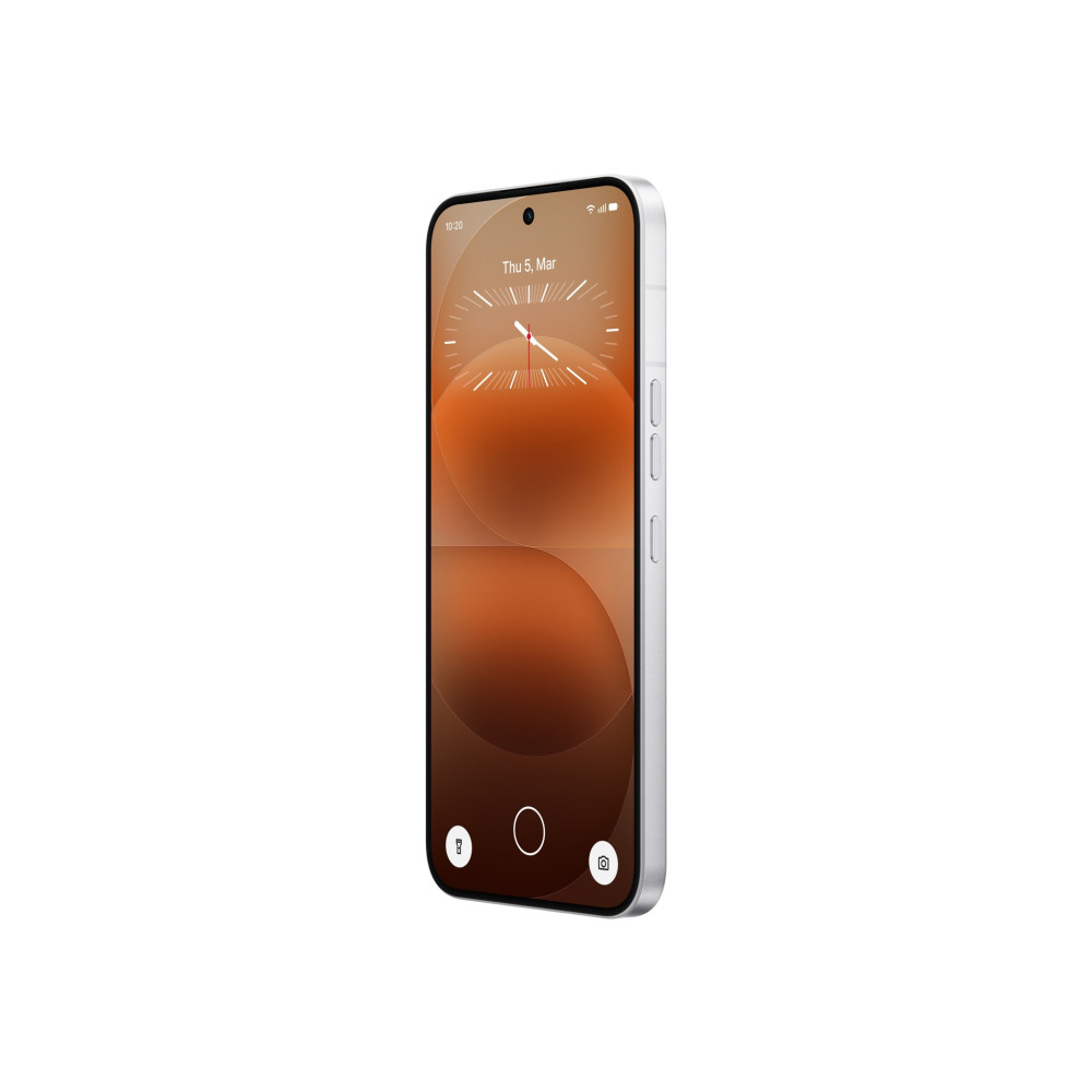 Produktbild för Nothing Phone (4a) Pro - silver - 5G pekskärmsmobil - 128 GB - GSM