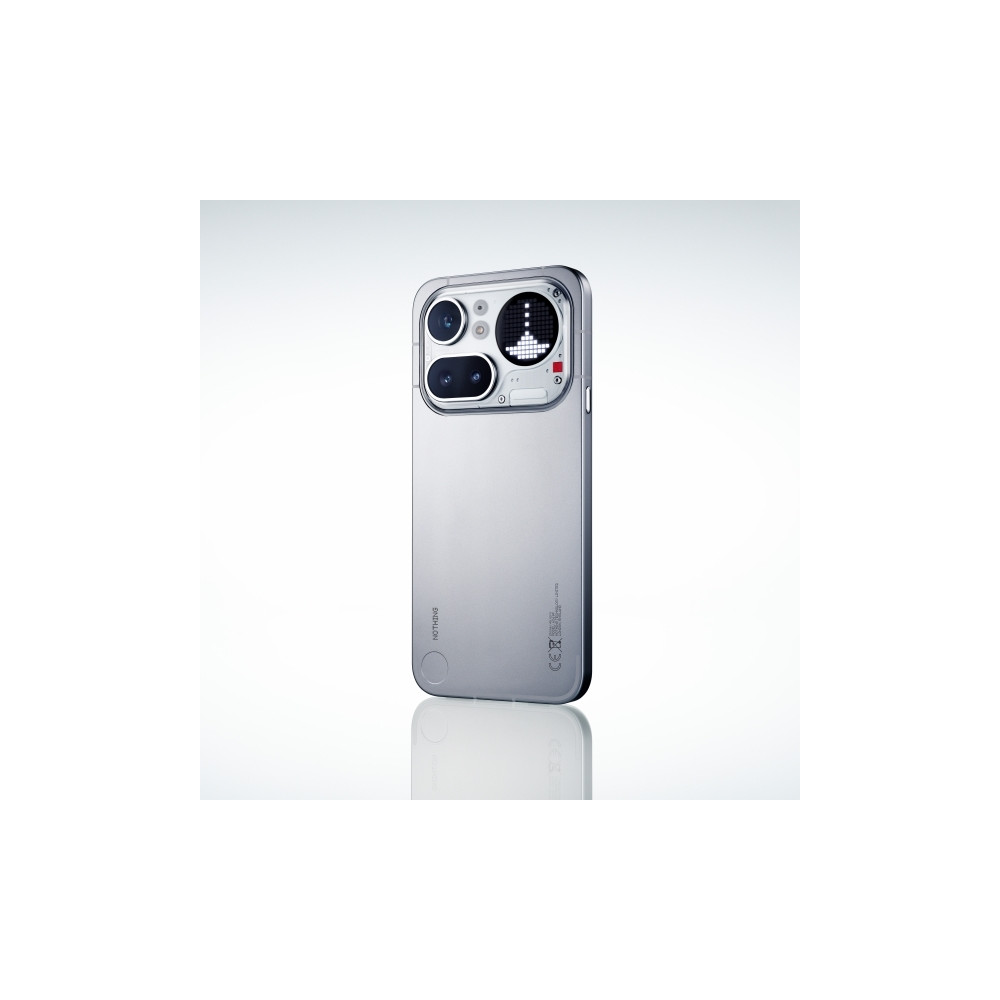 Produktbild för Nothing Phone (4a) Pro - silver - 5G pekskärmsmobil - 128 GB - GSM