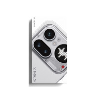 Produktbild för Nothing Phone (4a) Pro - silver - 5G pekskärmsmobil - 128 GB - GSM