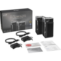 Produktbild för ASUS ZenWiFi Pro ET12 - Wifi-system - Wi-Fi 6E - skrivbordsmodell