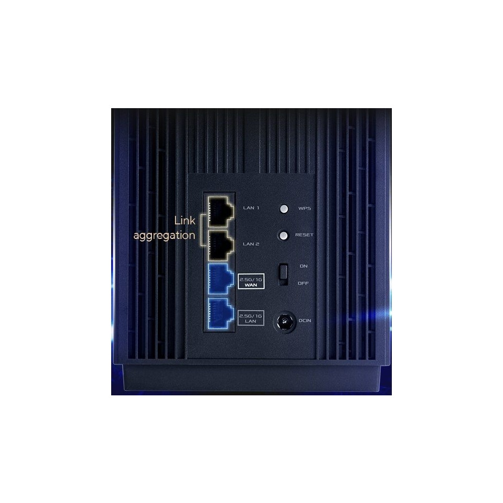 Produktbild för ASUS ZenWiFi Pro ET12 - Wifi-system - Wi-Fi 6E - skrivbordsmodell