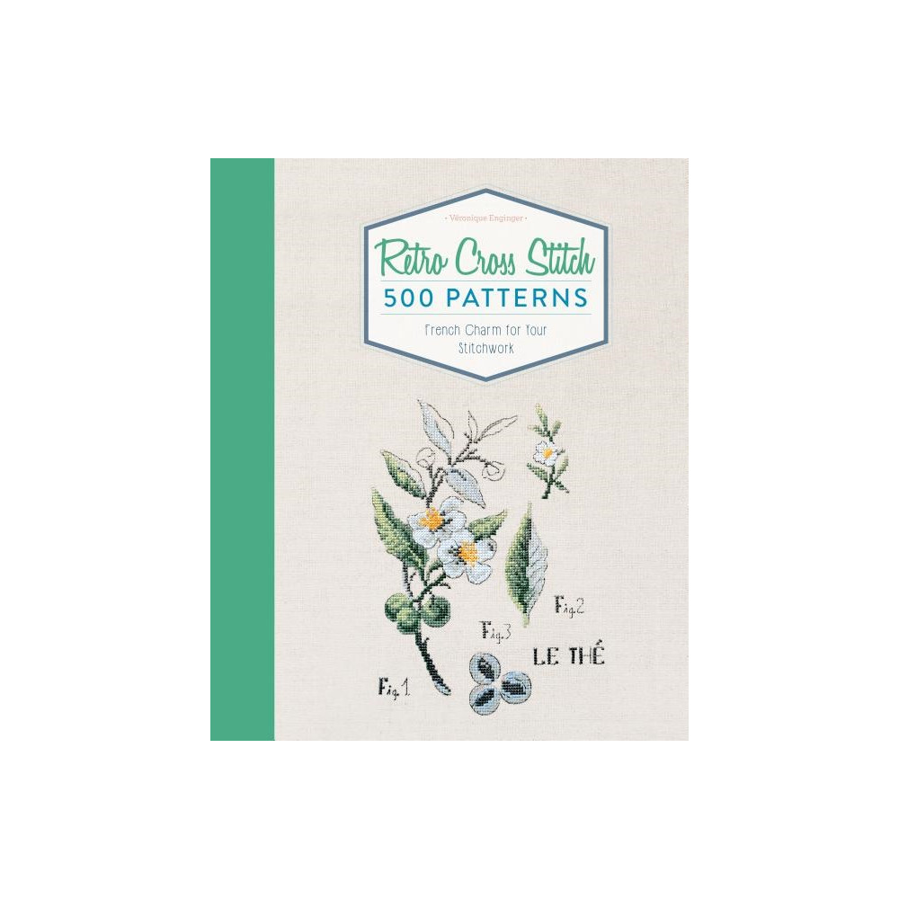 Produktbild för Retro Cross Stitch (inbunden, eng)