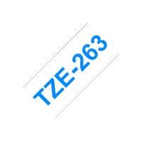 Produktbild för Brother TZe-263 - bandlaminat - 1 kassett(er) - Rulle 3,6 cm x 8 m)