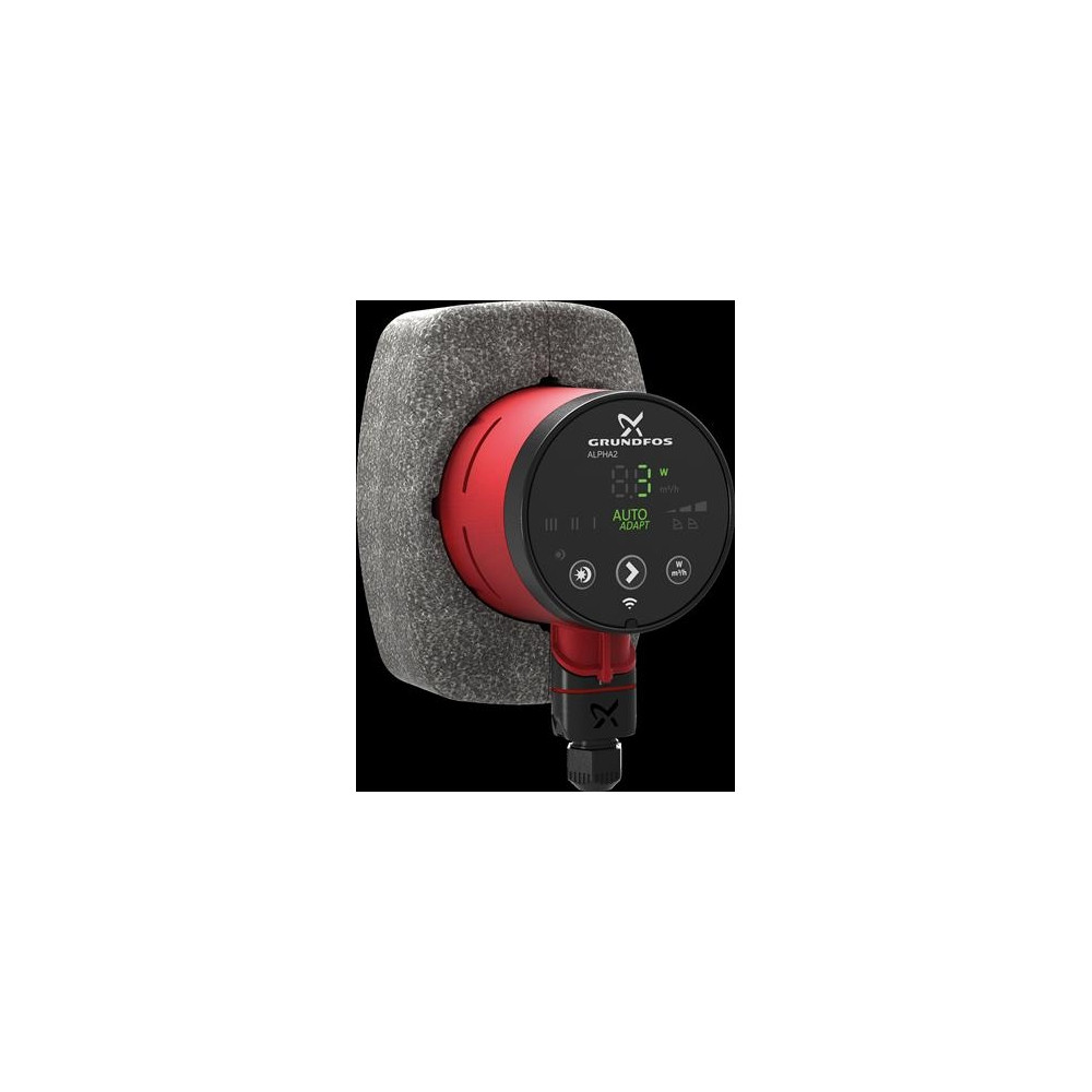 Produktbild för Grundfos cirkulationspump för varmvatten ALPHA2 25-40 N 130...