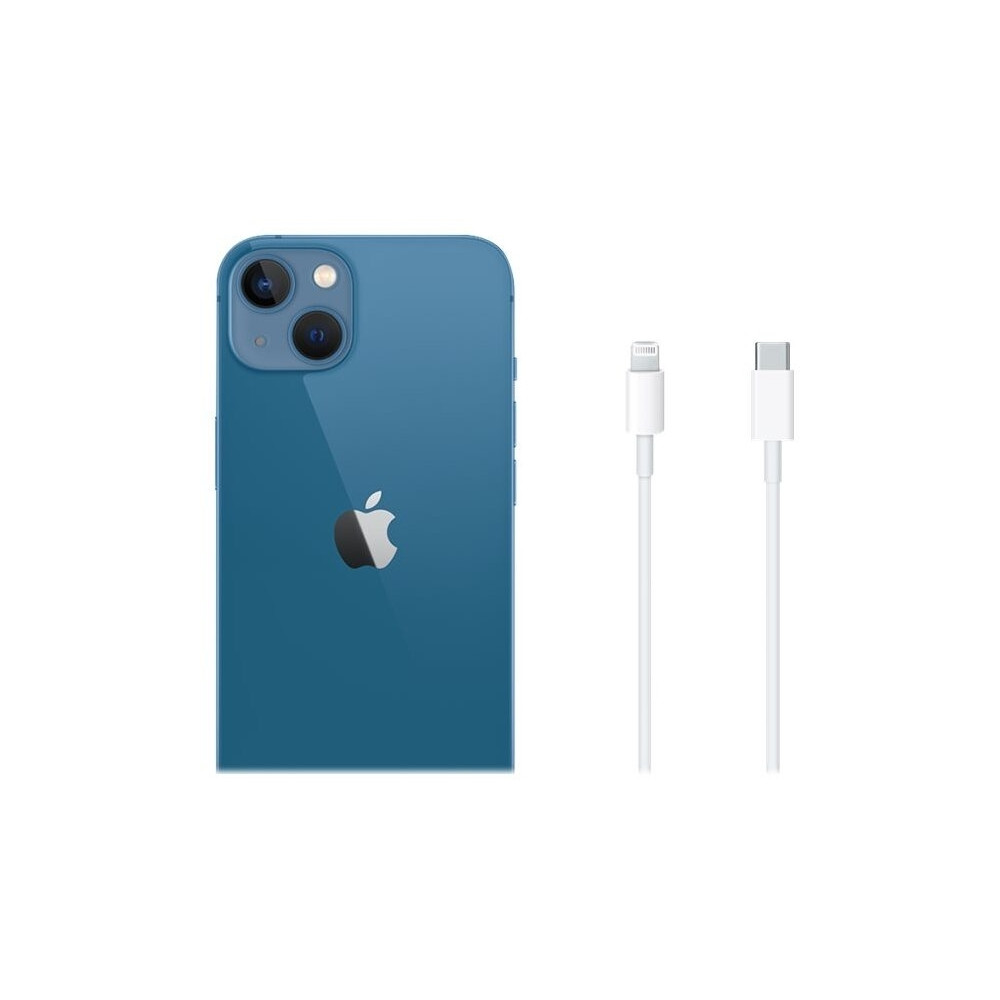 Produktbild för Apple iPhone 13 - blå - 5G smartphone - 128 GB - GSM