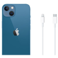 Produktbild för Apple iPhone 13 - blå - 5G smartphone - 128 GB - GSM